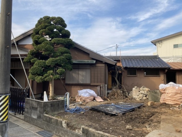 解体、更地。すっきり！そして、広い！